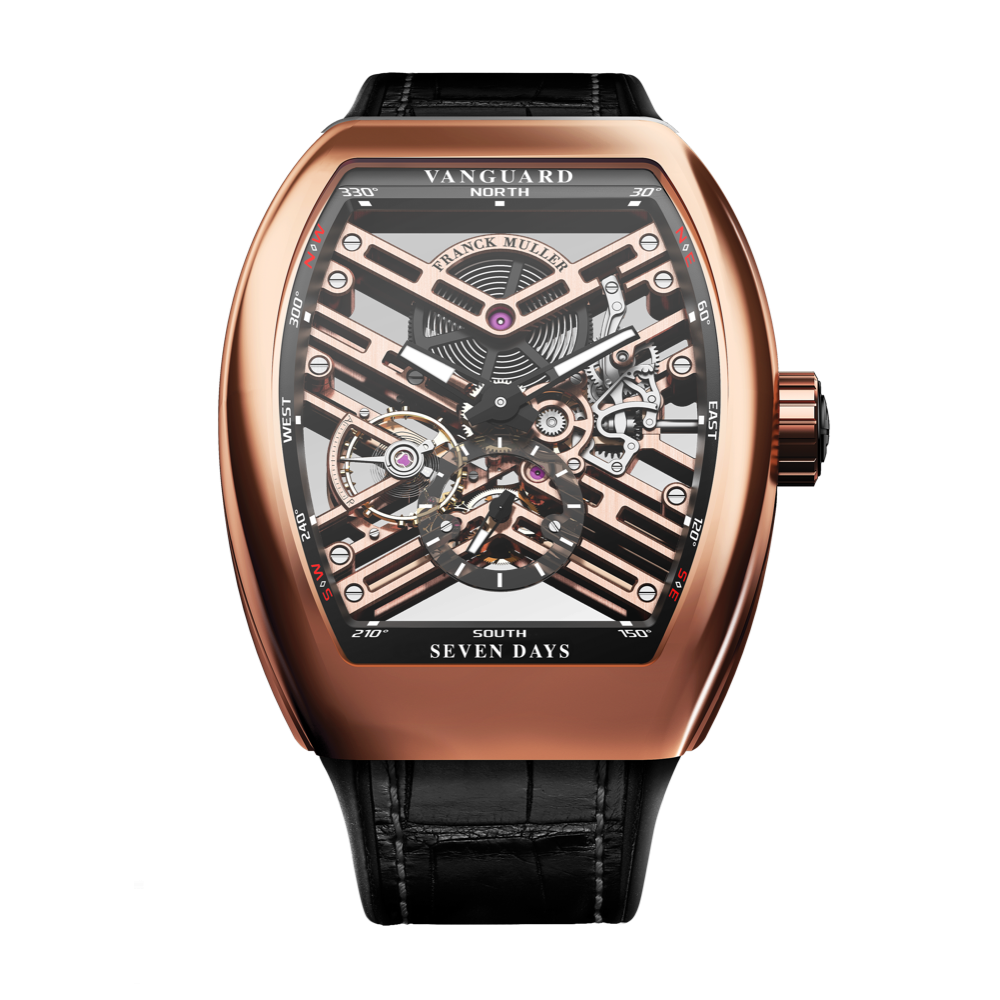 Vanguard 7 Days Skeleton - Franck Muller