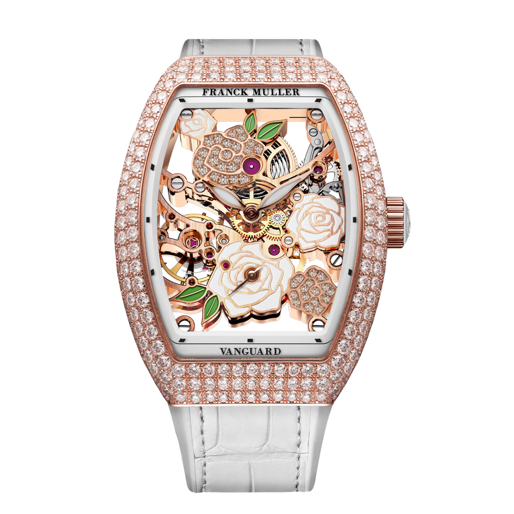 Vanguard Rose Skeleton - Franck Muller