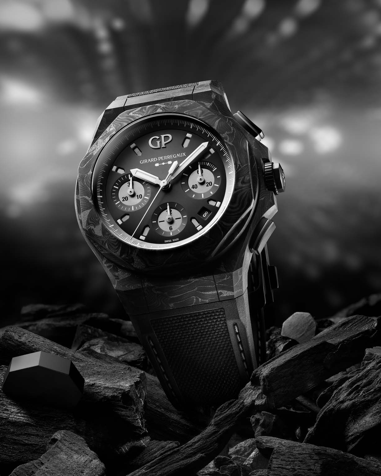 Laureato Absolute "8Tech" Chrono 44mm - Girard-Perregaux Detailansicht