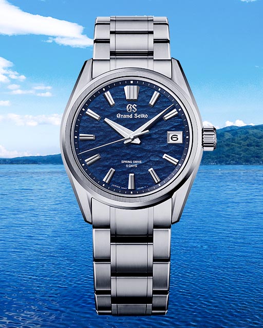 Evolution 9 Spring Drive 40 "Lake Suwa" - Grand Seiko Detailansicht