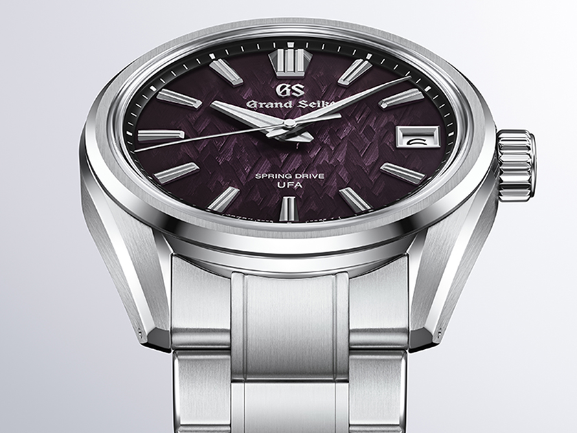 Evolution 9 Spring Drive U.F.A. 37 LE "Violet Dawn" - Grand Seiko Detailansicht