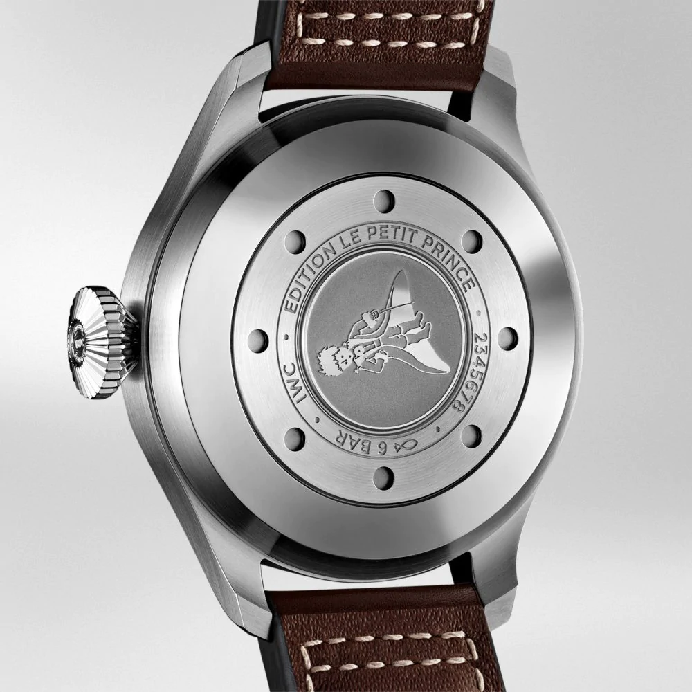 Große Fliegeruhr Edition Le Petit Prince 46 - IWC Detailansicht