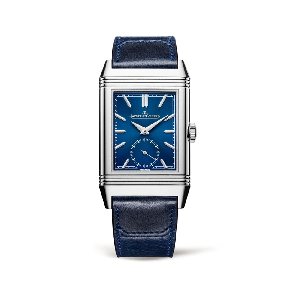 Reverso Tribute Monoface Small Second blue - Jaeger-LeCoultre