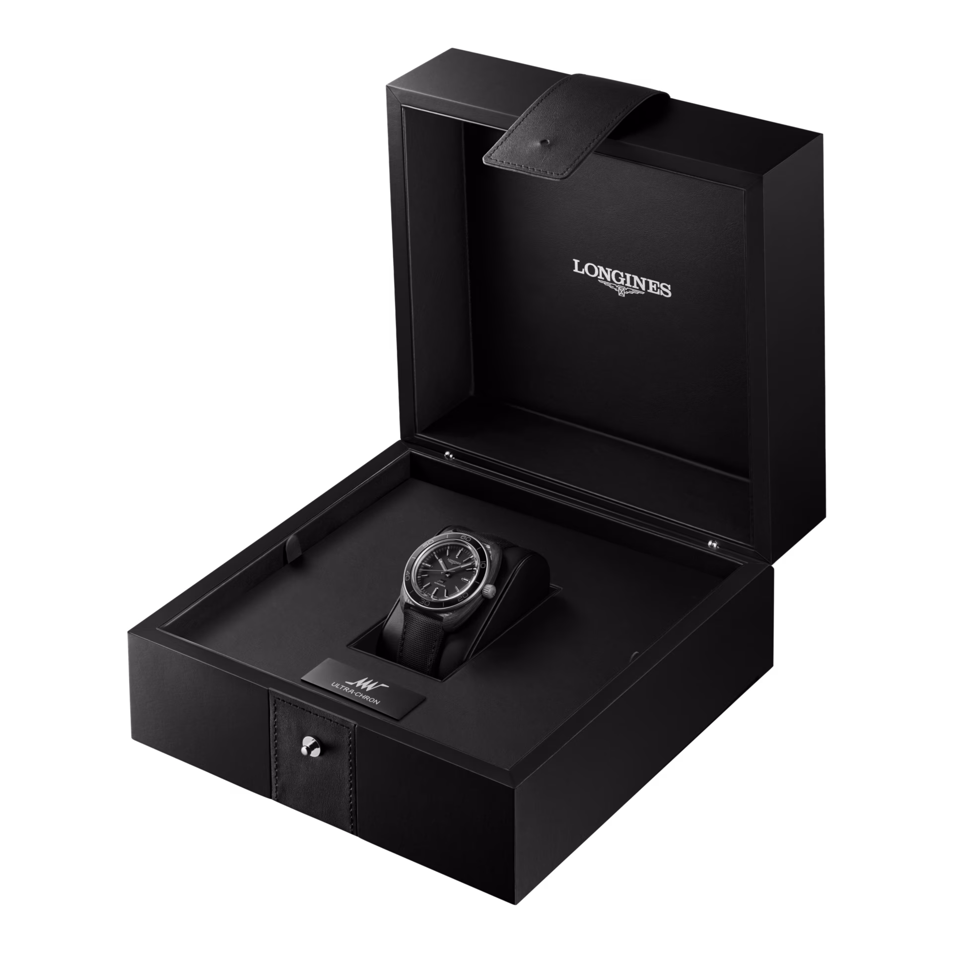 Ultra-Chron 43mm Carbon - Longines Detailansicht