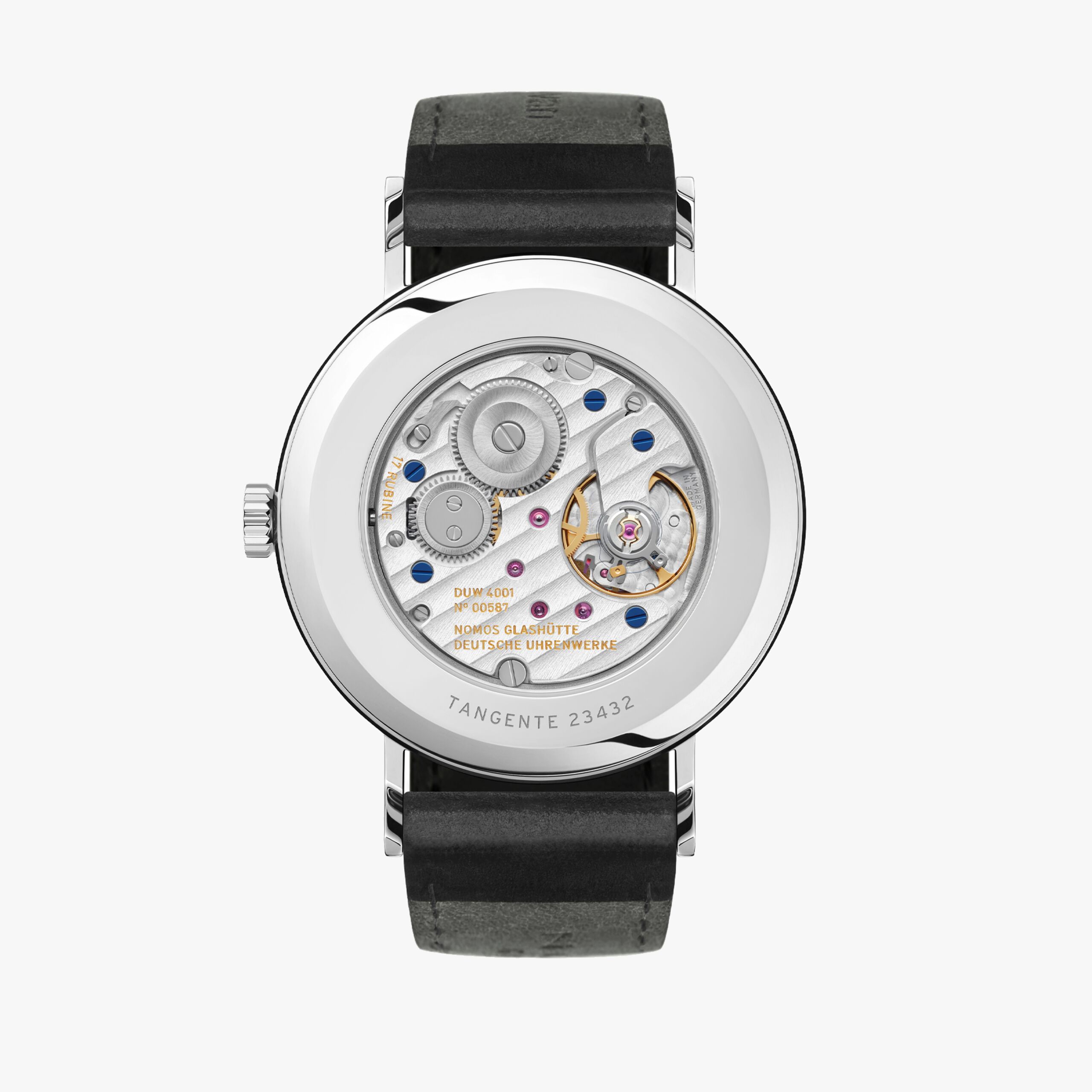 Tangente 38 - Nomos Glashütte Detailansicht
