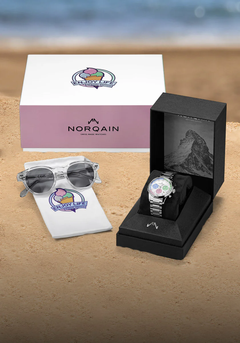 Freedom 60 Chronograph 40 Enjoy Life - Norqain Detailansicht