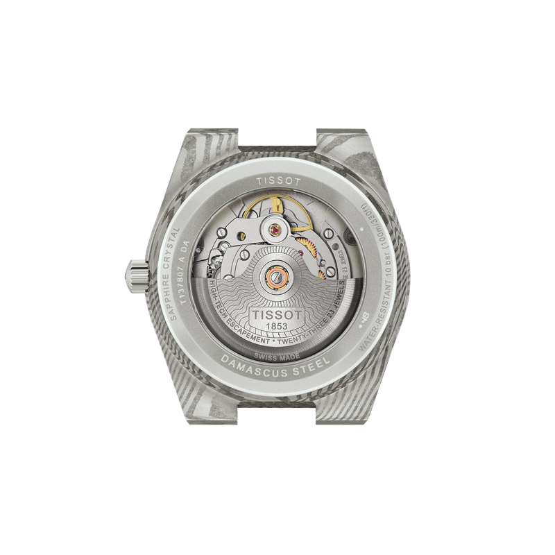 PRX Powermatic 80 Damaszener 38 - Tissot Detailansicht