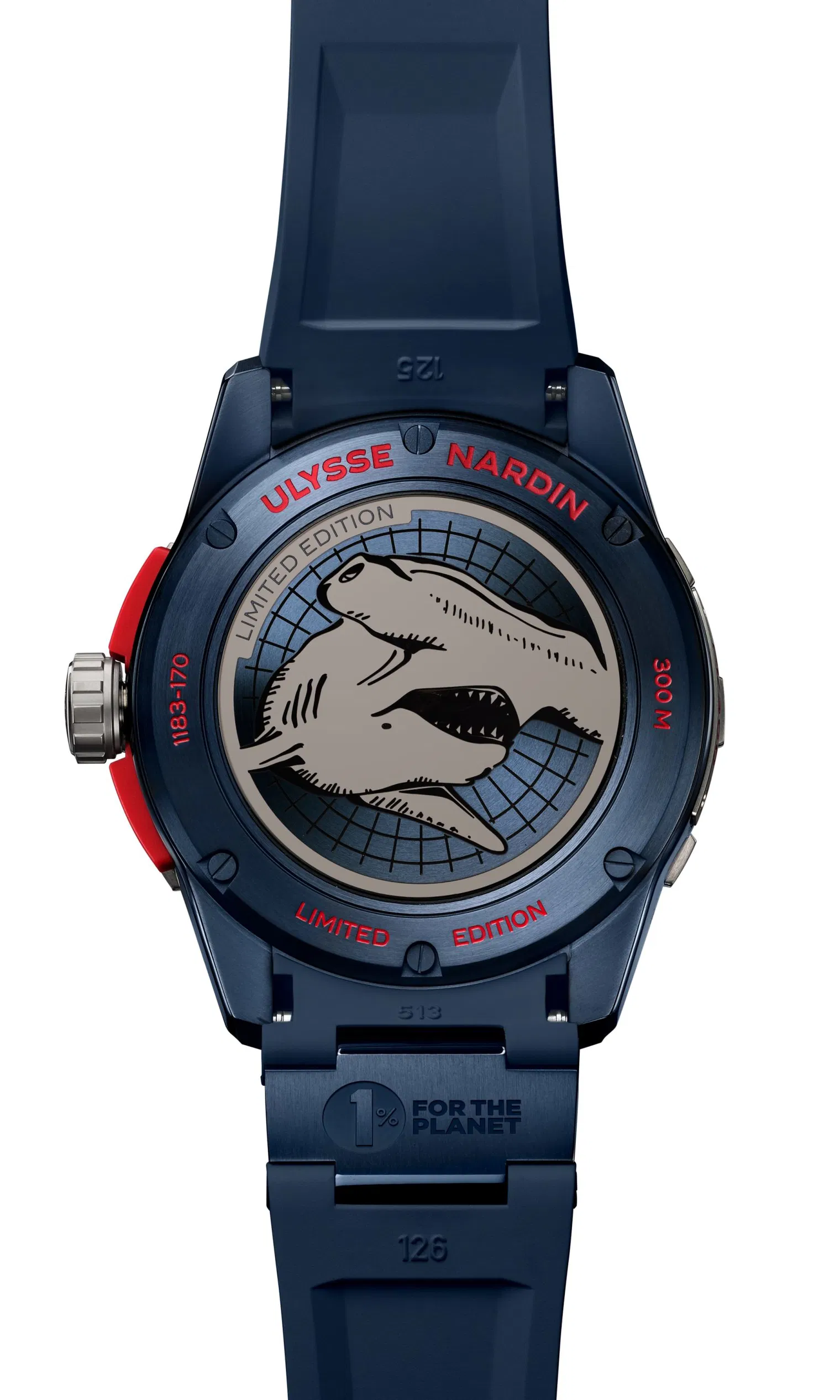 Diver 44 "Hammerhead Shark" - Ulysse Nardin Detailansicht